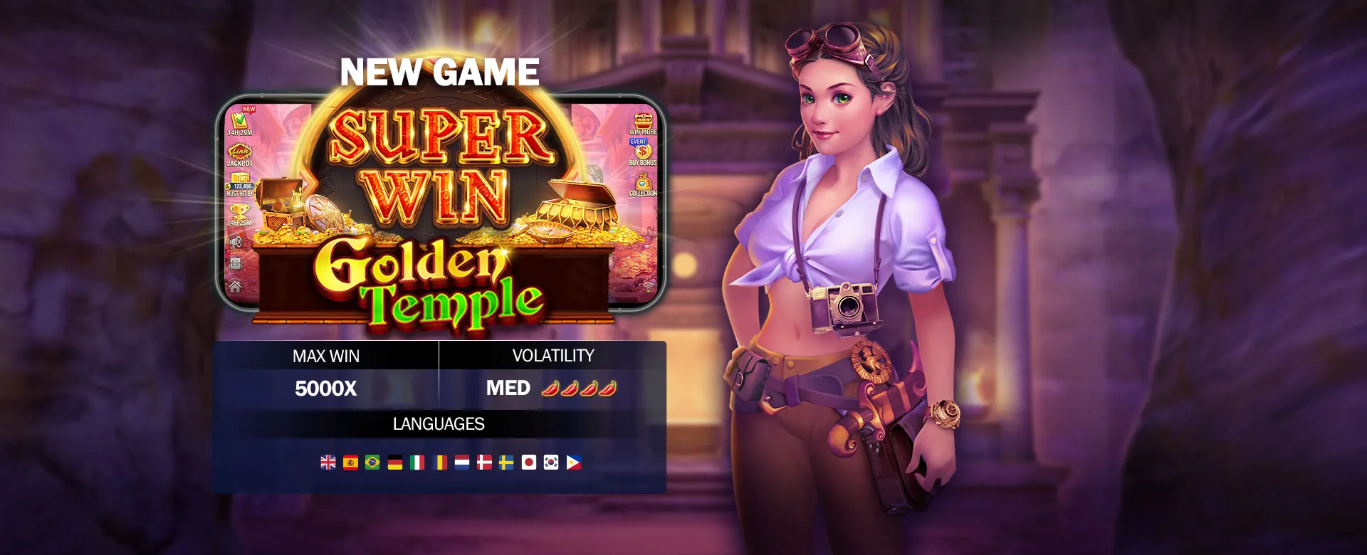 Niceph online casino platform with vibrant graphics and exciting games